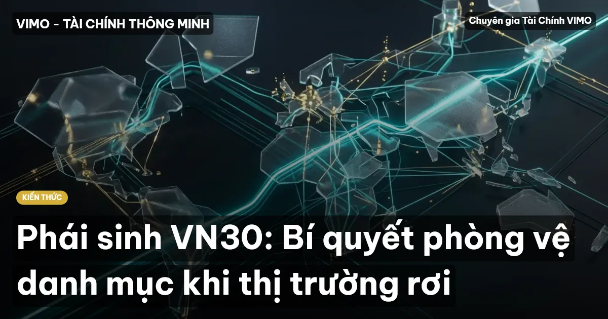 Phái sinh VN30: Bí quyết phòng vệ danh mục khi thị trường rơi