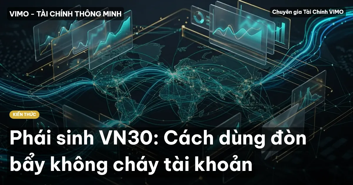 Phái sinh VN30: Cách dùng đòn bẩy không cháy tài khoản