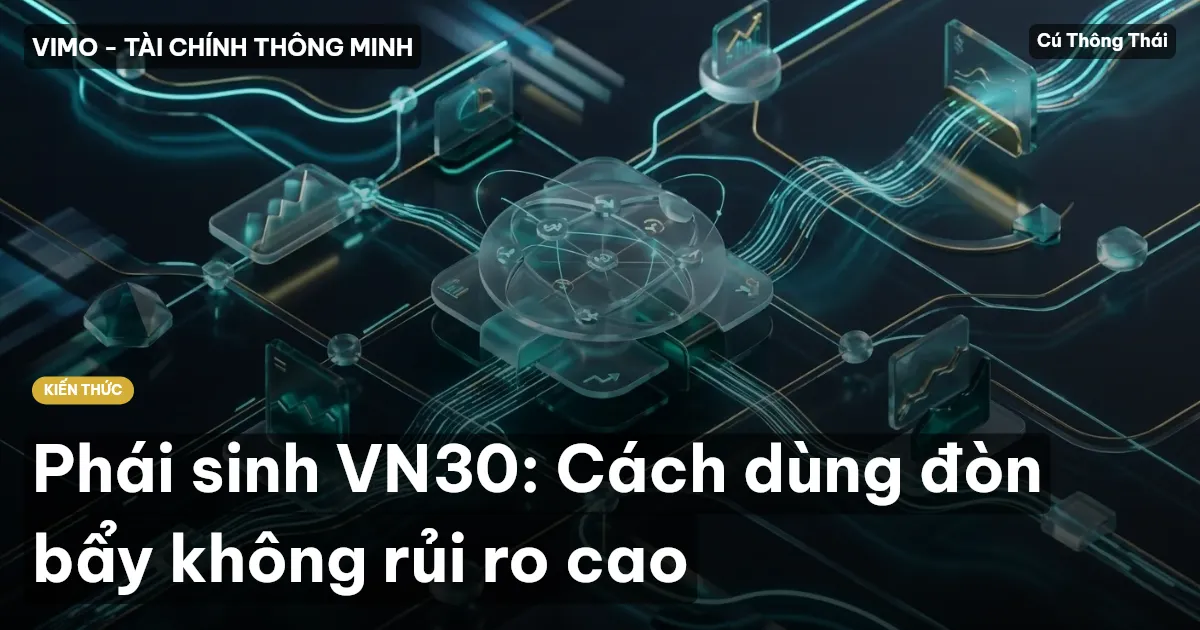 Phái sinh VN30: Cách dùng đòn bẩy không rủi ro cao