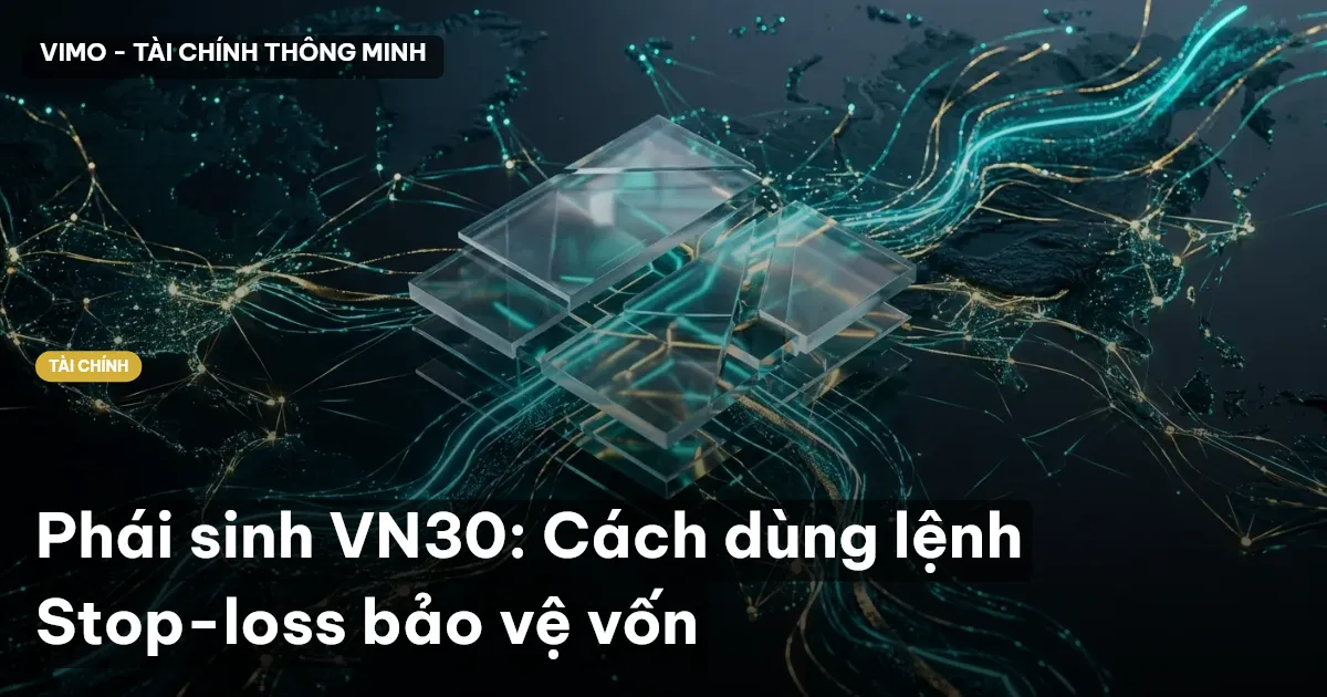 Phái sinh VN30: Cách dùng lệnh Stop-loss bảo vệ vốn