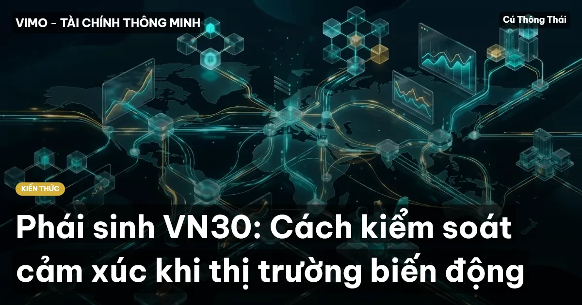 Phái sinh VN30: Cách kiểm soát cảm xúc khi thị trường biến động