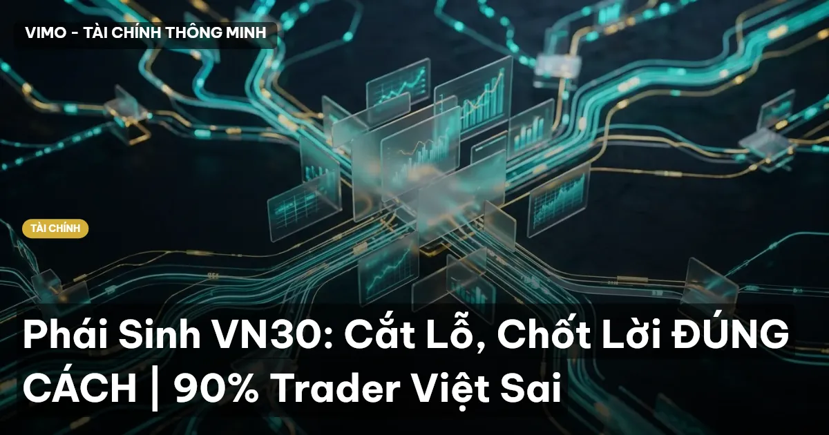 Phái Sinh VN30: Cắt Lỗ, Chốt Lời ĐÚNG CÁCH | 90% Trader Việt Sai