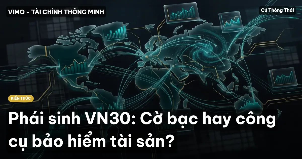 Phái sinh VN30: Cờ bạc hay công cụ bảo hiểm tài sản?