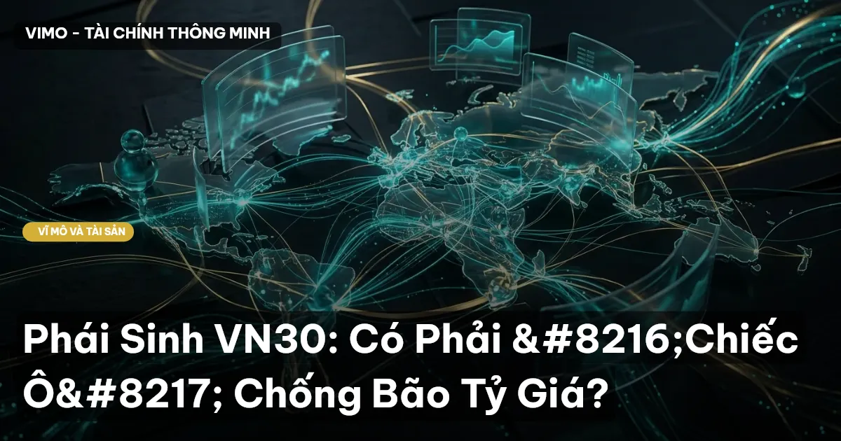 Phái Sinh VN30: Có Phải 'Chiếc Ô' Chống Bão Tỷ Giá?