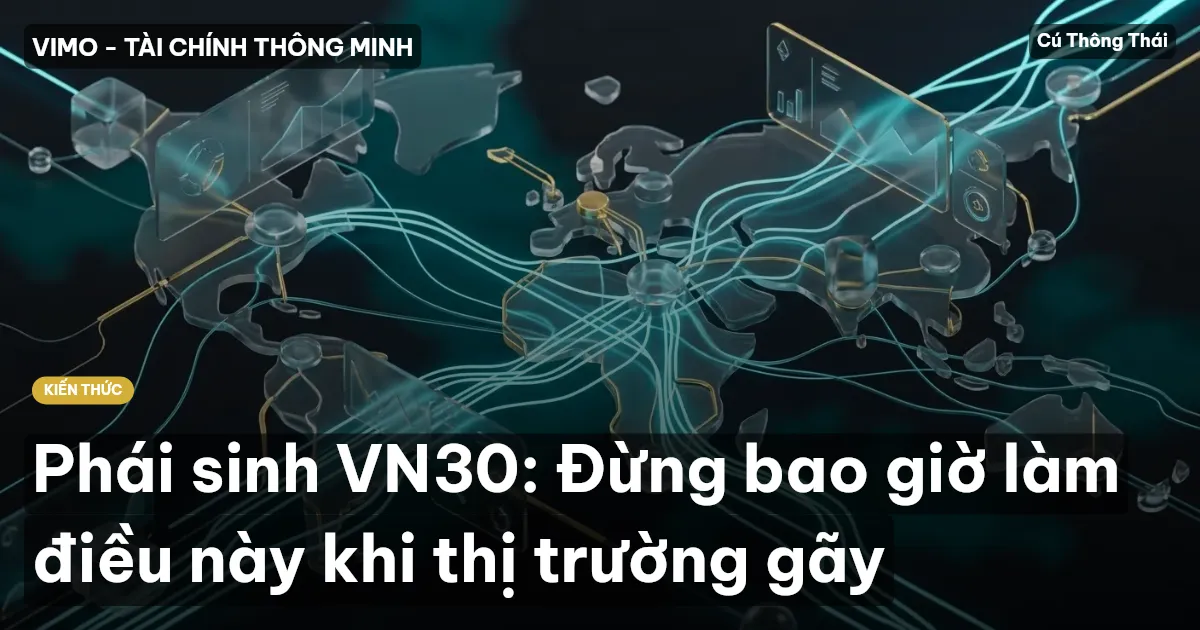 Phái sinh VN30: Đừng bao giờ làm điều này khi thị trường gãy