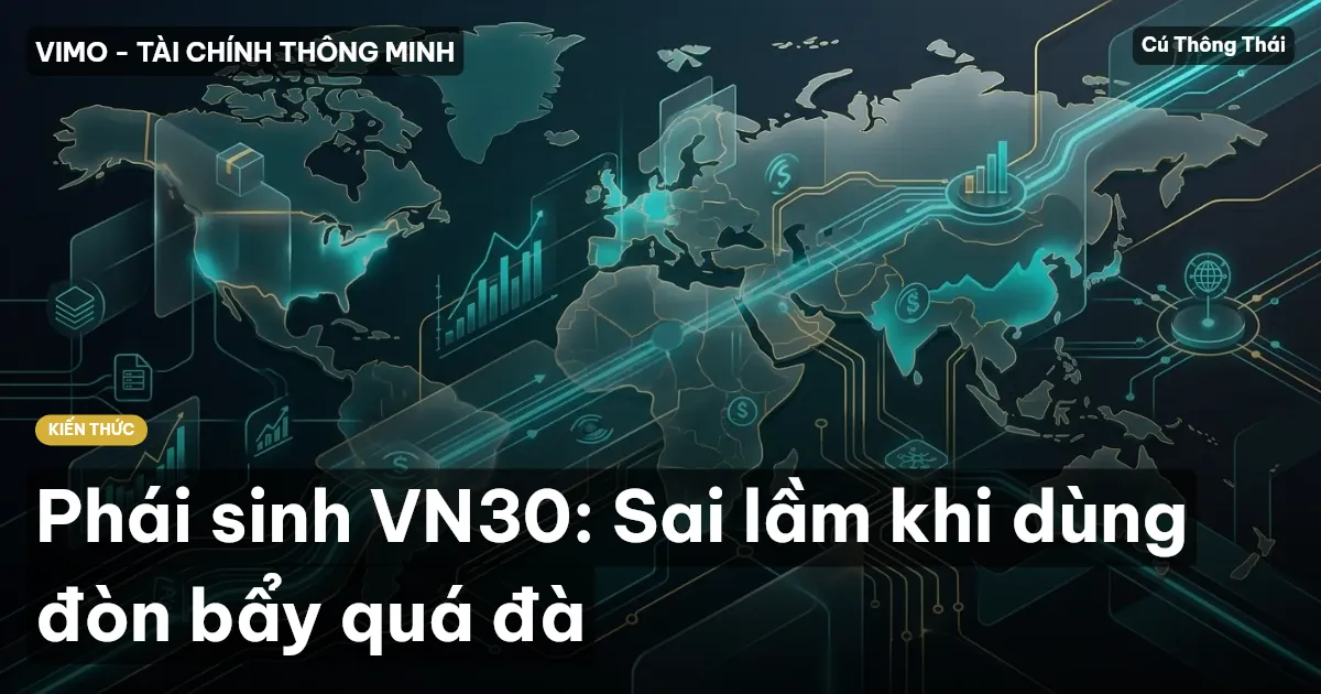 Phái sinh VN30: Sai lầm khi dùng đòn bẩy quá đà