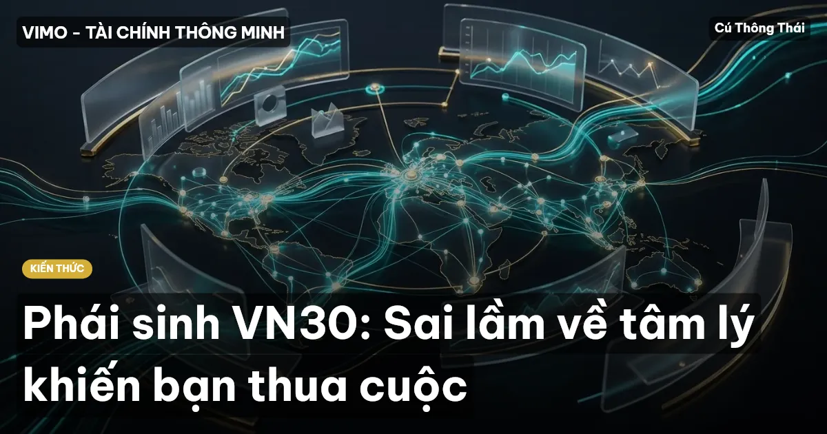 Phái sinh VN30: Sai lầm về tâm lý khiến bạn thua cuộc