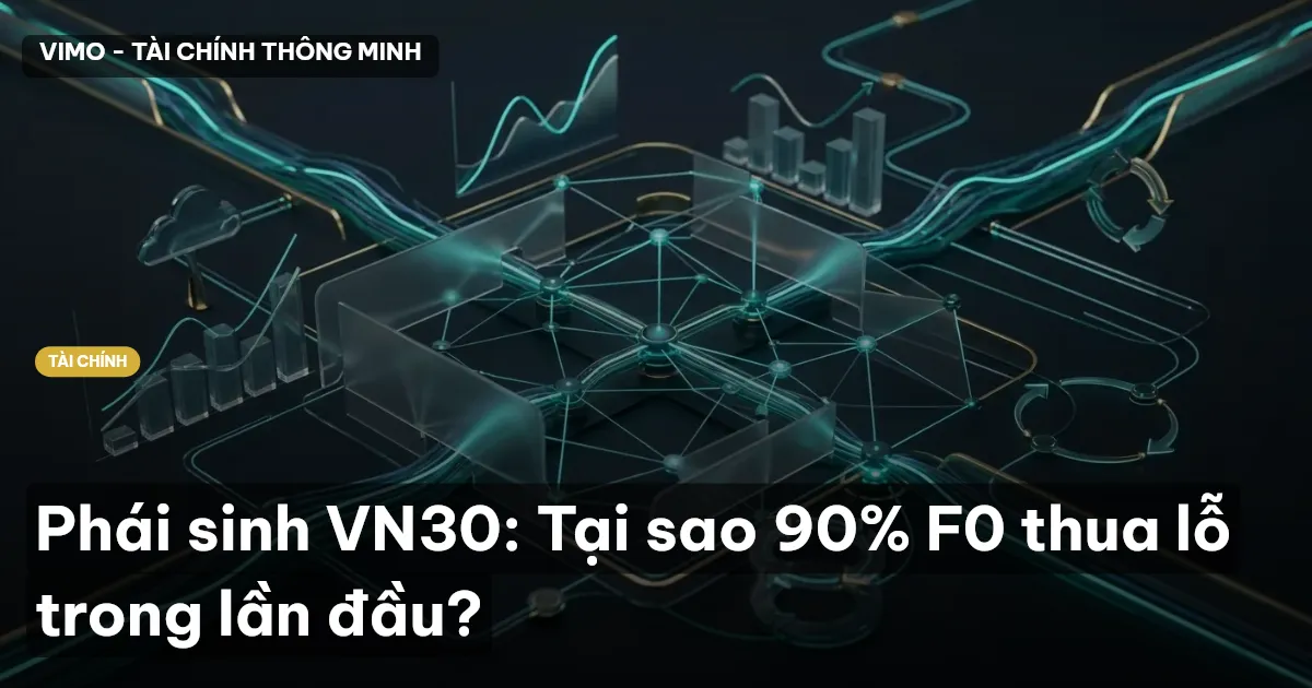 Phái sinh VN30: Tại sao 90% F0 thua lỗ trong lần đầu?