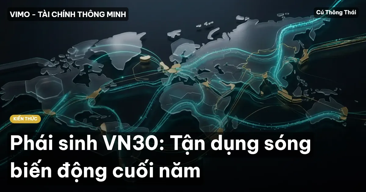 Phái sinh VN30: Tận dụng sóng biến động cuối năm