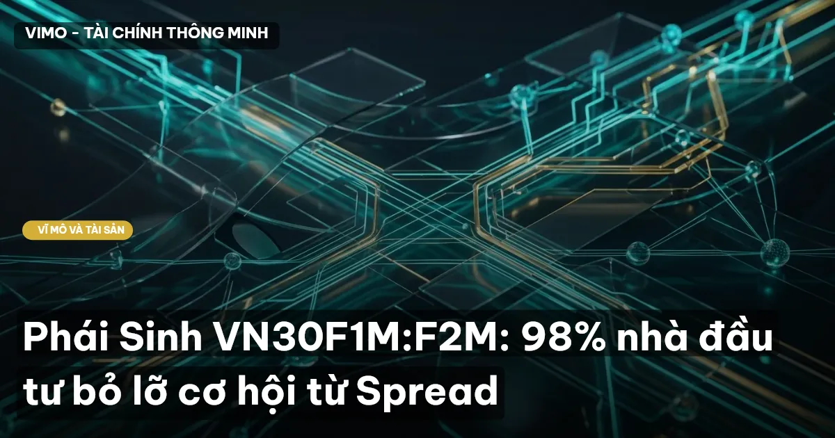 Phái Sinh VN30F1M:F2M: 98% nhà đầu tư bỏ lỡ cơ hội từ Spread