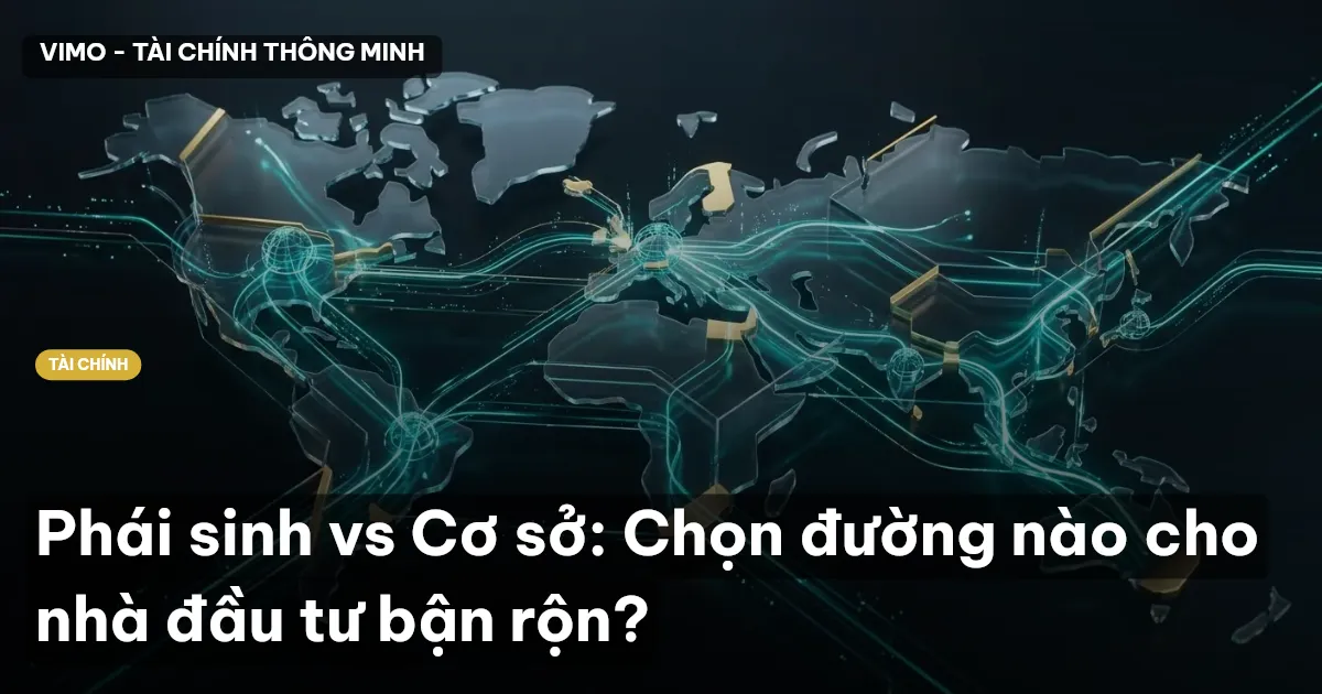 Phái sinh vs Cơ sở: Chọn đường nào cho nhà đầu tư bận rộn?