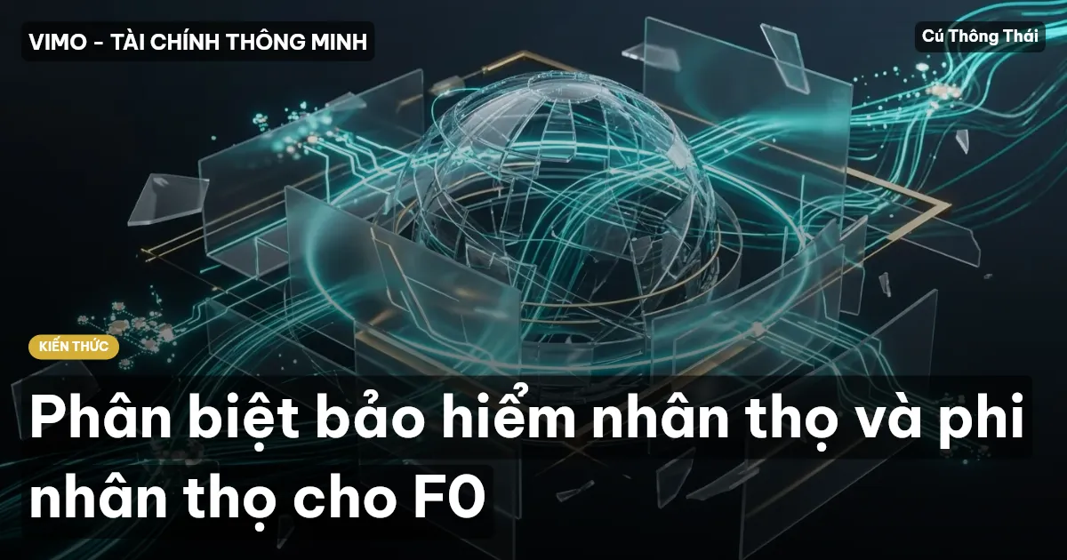 Phân biệt bảo hiểm nhân thọ và phi nhân thọ cho F0