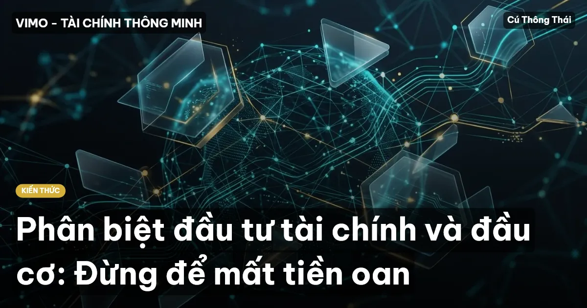 Phân biệt đầu tư tài chính và đầu cơ: Đừng để mất tiền oan