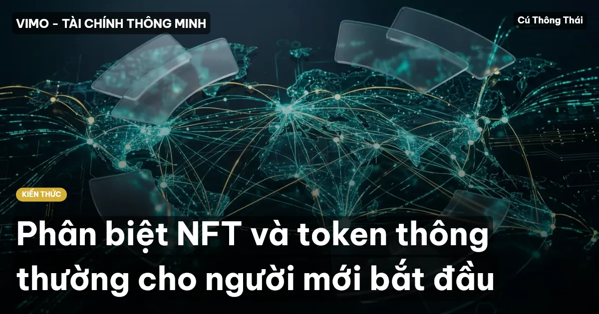 Phân biệt NFT và token thông thường cho người mới bắt đầu