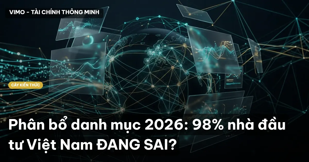 Phân bổ danh mục 2026: 98% nhà đầu tư Việt Nam ĐANG SAI?