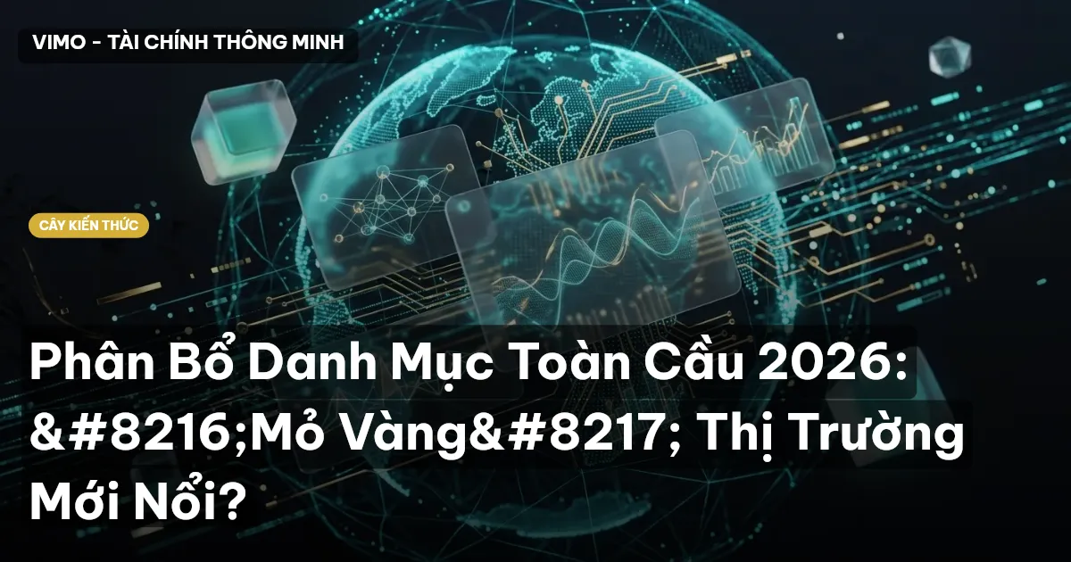 Phân Bổ Danh Mục Toàn Cầu 2026: ‘Mỏ Vàng’ Thị Trường Mới Nổi?
