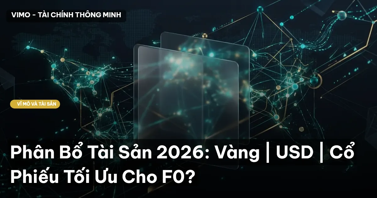 Phân Bổ Tài Sản 2026: Vàng | USD | Cổ Phiếu Tối Ưu Cho F0?