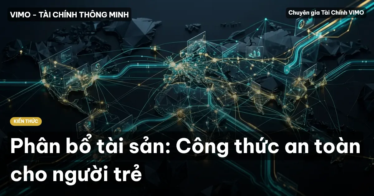 Phân bổ tài sản: Công thức an toàn cho người trẻ