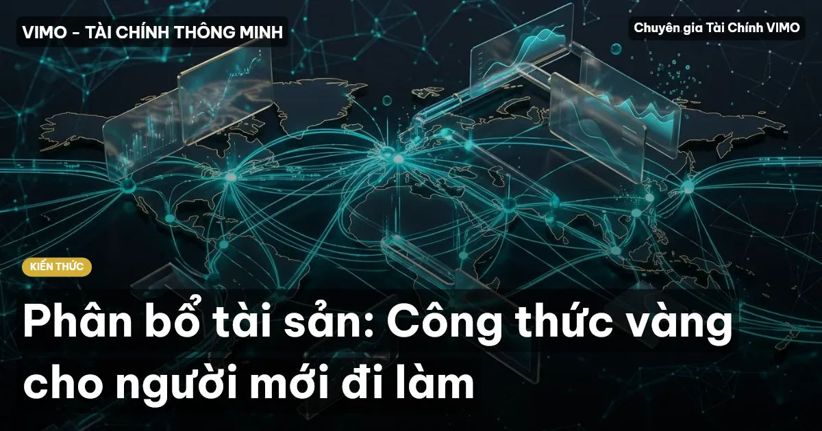 Phân bổ tài sản: Công thức vàng cho người mới đi làm