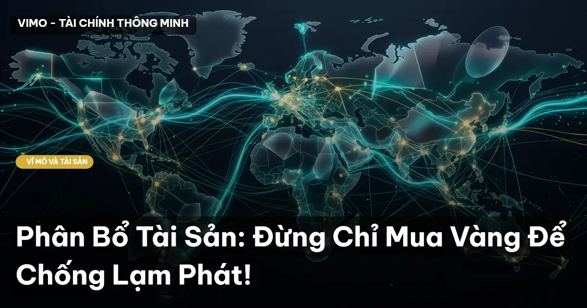 Phân Bổ Tài Sản: Đừng Chỉ Mua Vàng Để Chống Lạm Phát!