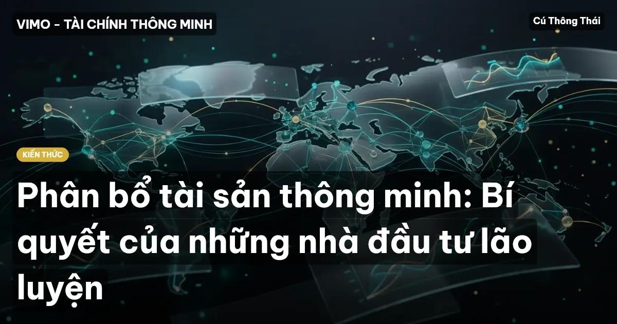 Phân bổ tài sản thông minh: Bí quyết của những nhà đầu tư lão luyện