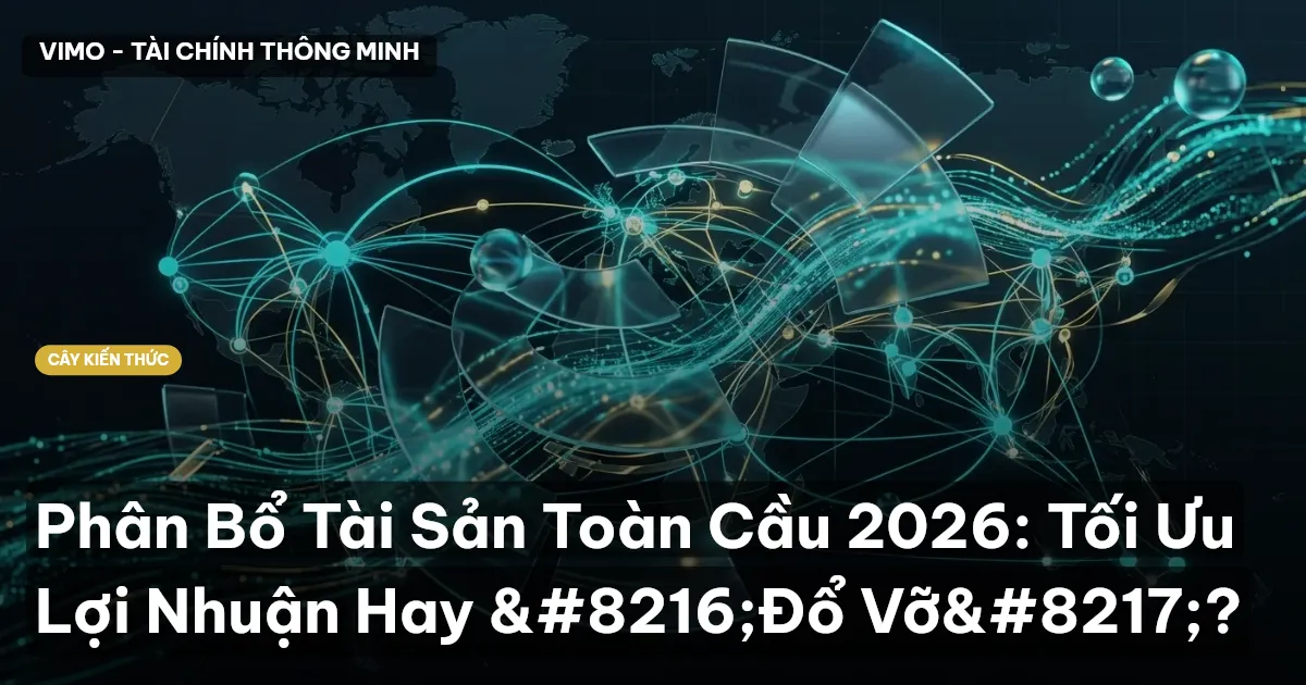 Phân Bổ Tài Sản Toàn Cầu 2026: Tối Ưu Lợi Nhuận Hay ‘Đổ Vỡ’?