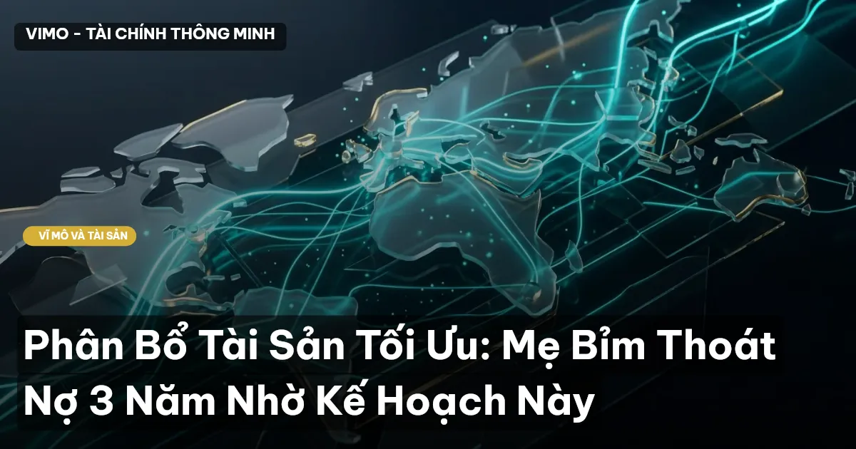 Phân Bổ Tài Sản Tối Ưu: Mẹ Bỉm Thoát Nợ 3 Năm Nhờ Kế Hoạch Này