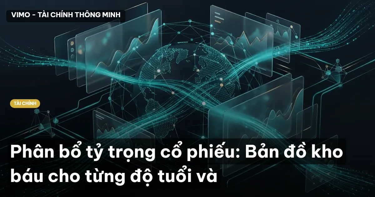 Phân bổ tỷ trọng cổ phiếu: Bản đồ kho báu cho từng độ tuổi và