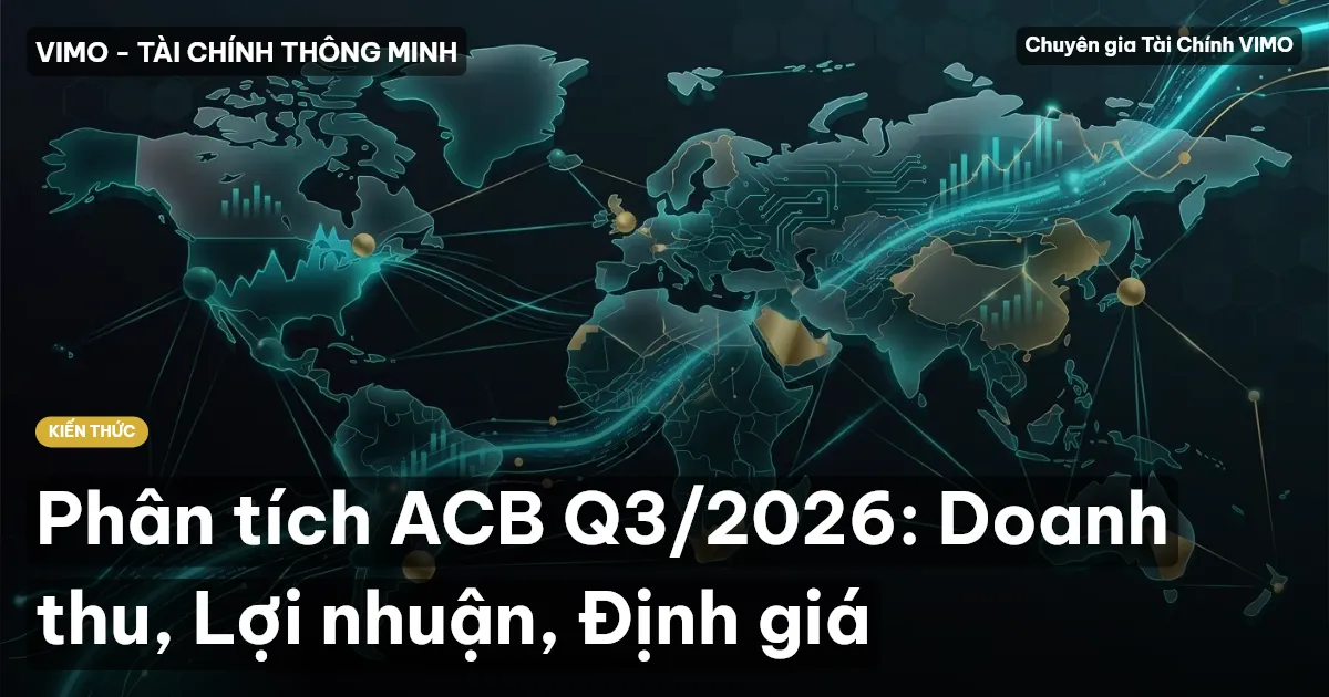 Phân tích ACB Q3/2026: Doanh thu, Lợi nhuận, Định giá