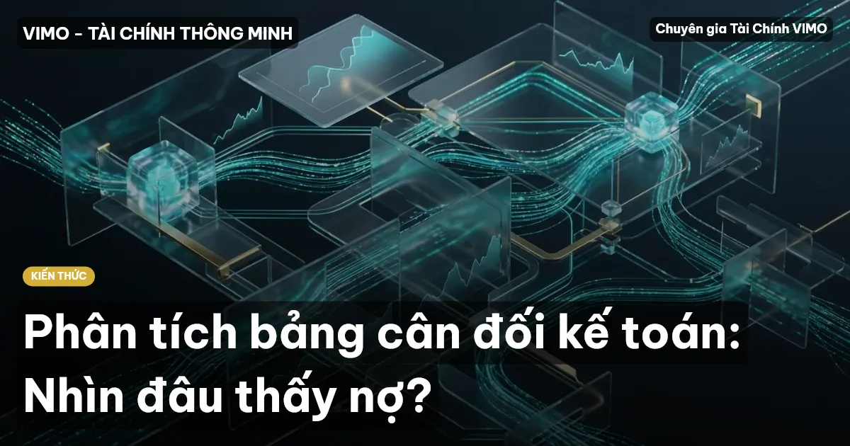 Phân tích bảng cân đối kế toán: Nhìn đâu thấy nợ?