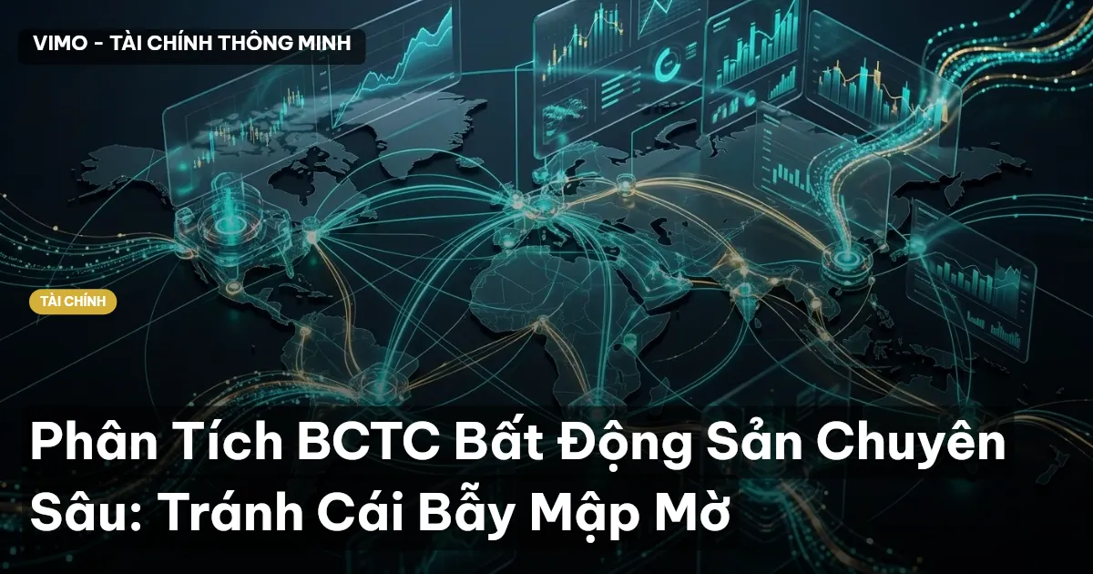 Phân Tích BCTC Bất Động Sản Chuyên Sâu: Tránh Cái Bẫy Mập Mờ
