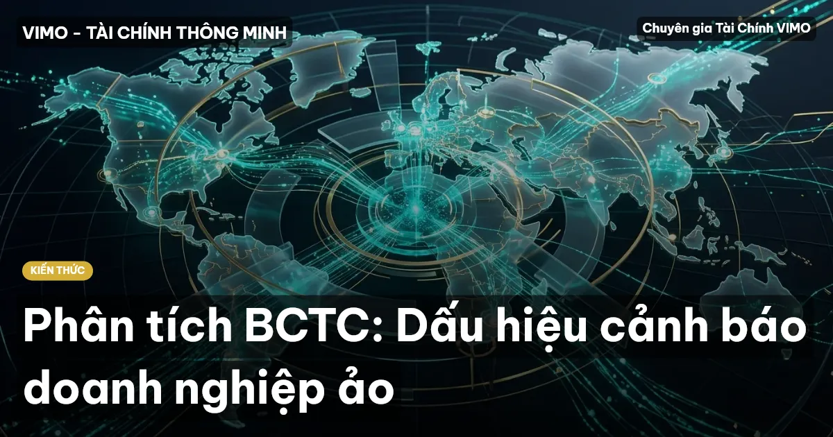 Phân tích BCTC: Dấu hiệu cảnh báo doanh nghiệp ảo