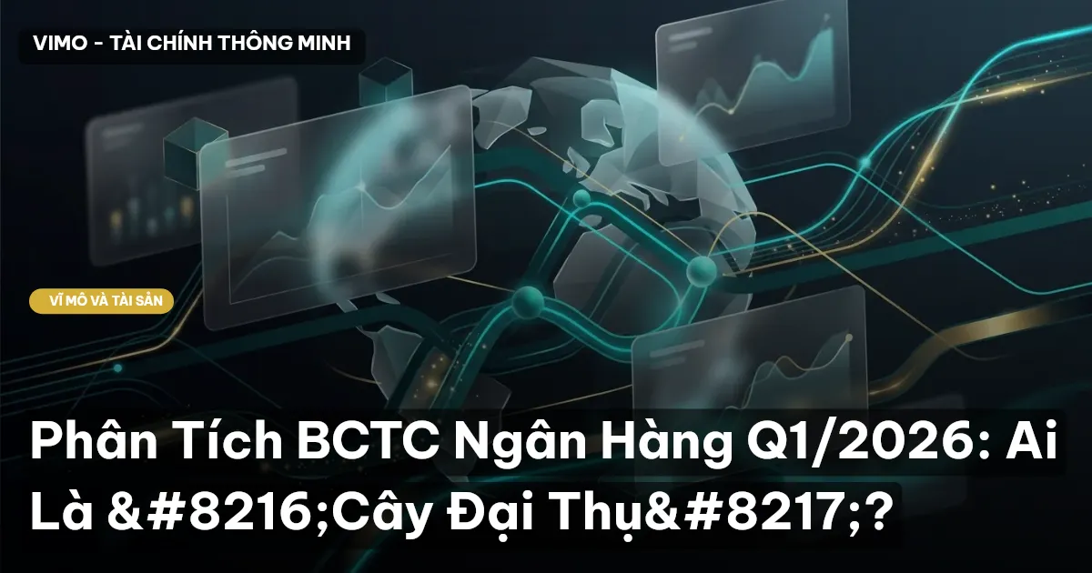 Phân Tích BCTC Ngân Hàng Q1/2026: Ai Là 'Cây Đại Thụ'?