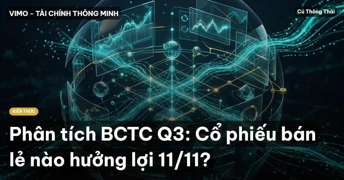Phân tích BCTC Q3: Cổ phiếu bán lẻ nào hưởng lợi 11/11?