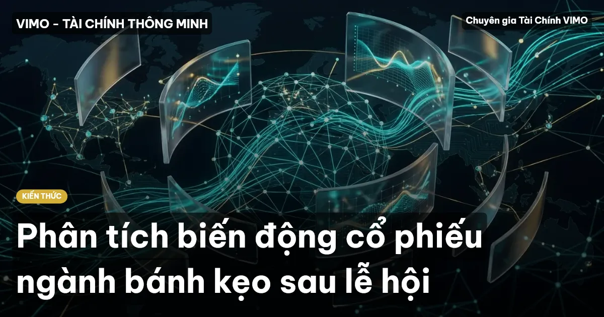 Phân tích biến động cổ phiếu ngành bánh kẹo sau lễ hội