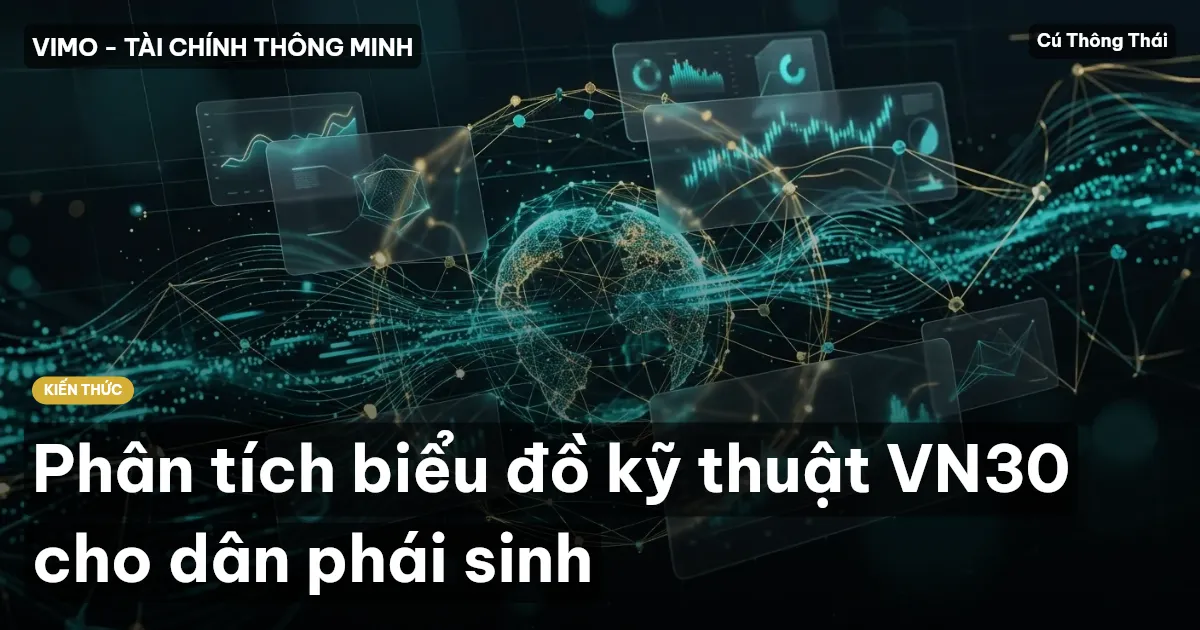 Phân tích biểu đồ kỹ thuật VN30 cho dân phái sinh