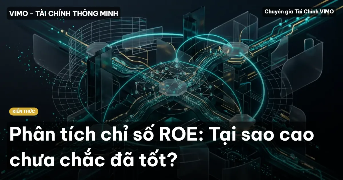 Phân tích chỉ số ROE: Tại sao cao chưa chắc đã tốt?