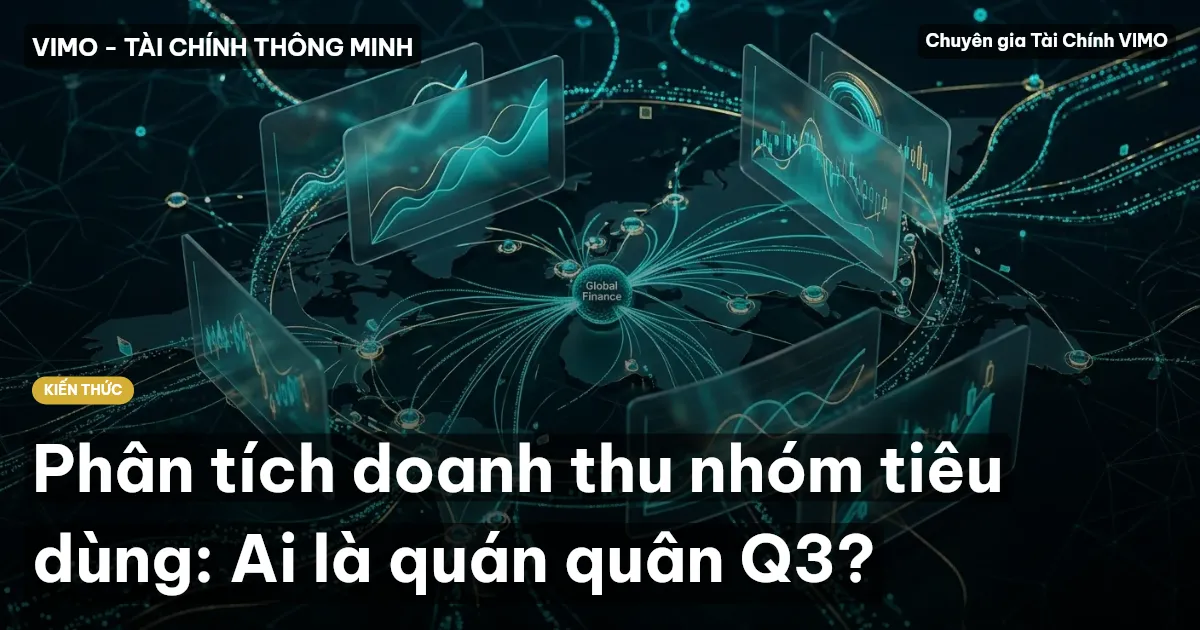 Phân tích doanh thu nhóm tiêu dùng: Ai là quán quân Q3?