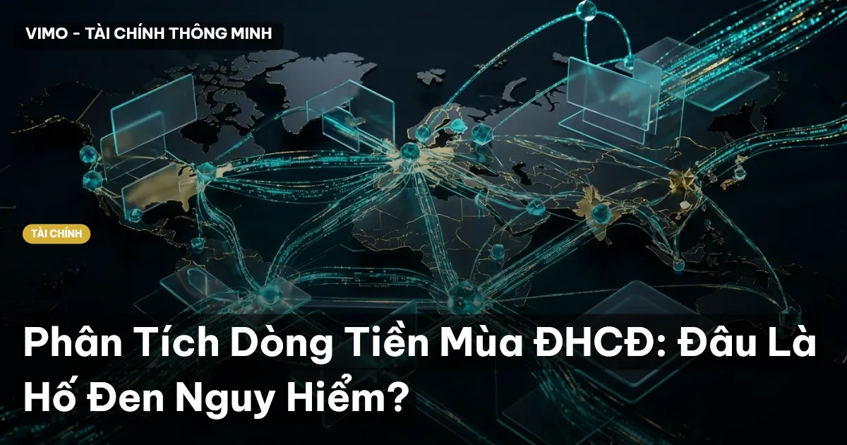 Phân Tích Dòng Tiền Mùa ĐHCĐ: Đâu Là Hố Đen Nguy Hiểm?