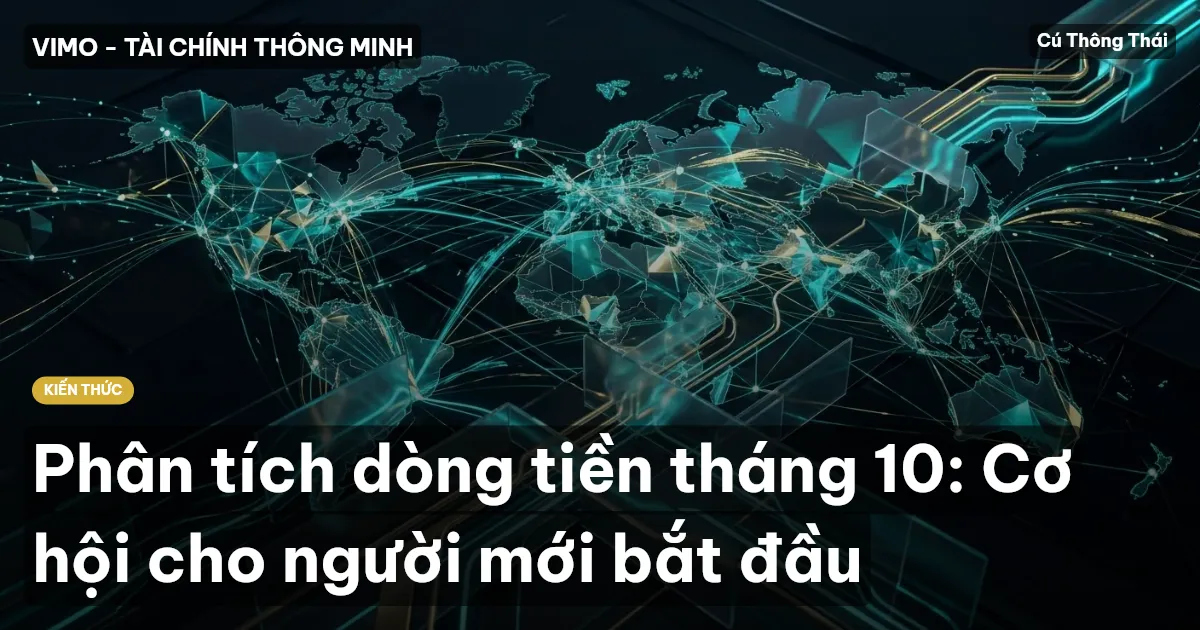 Phân tích dòng tiền tháng 10: Cơ hội cho người mới bắt đầu