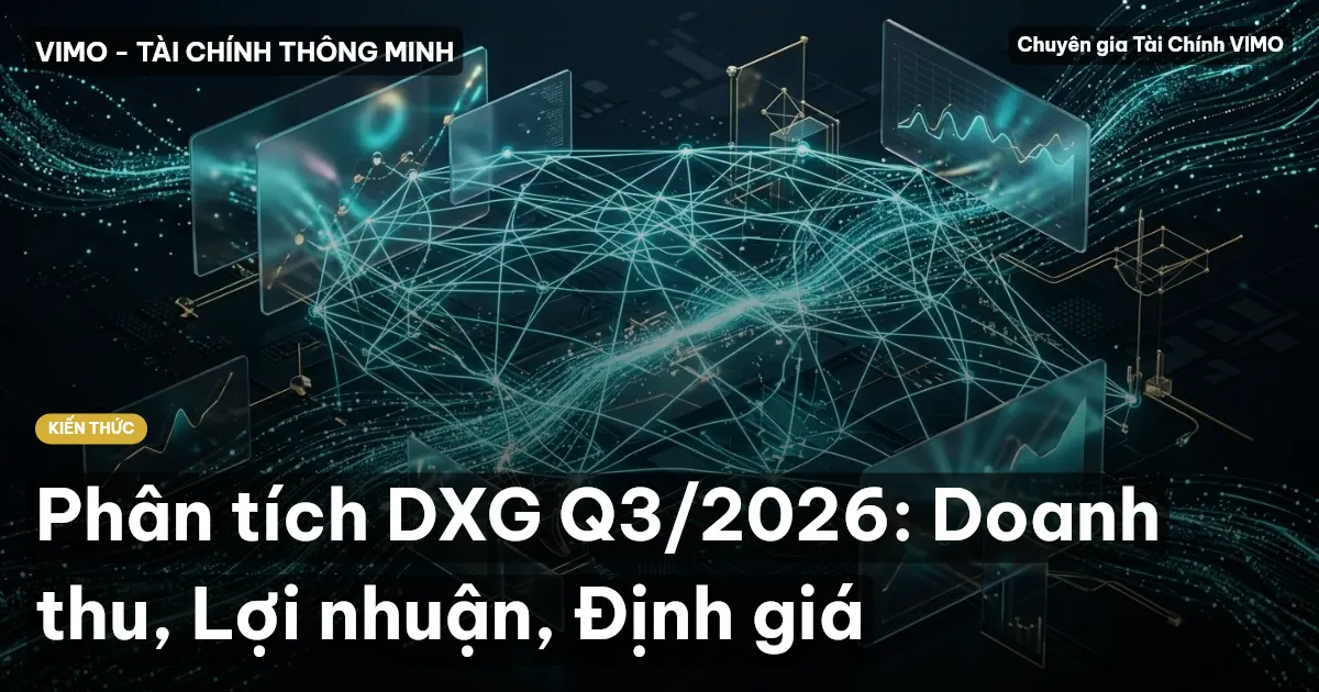 Phân tích DXG Q3/2026: Doanh thu, Lợi nhuận, Định giá