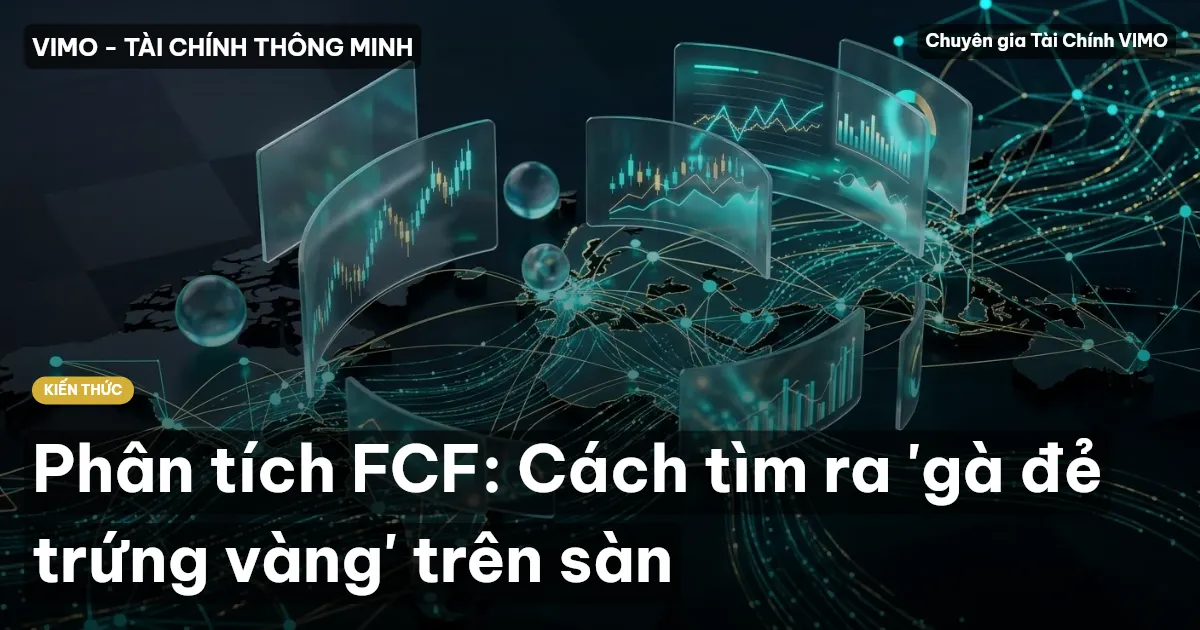 Phân tích FCF: Cách tìm ra 'gà đẻ trứng vàng' trên sàn