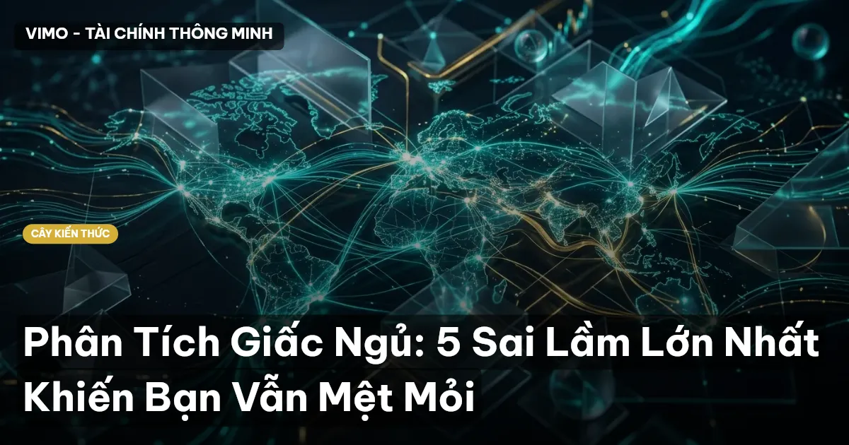 Phân Tích Giấc Ngủ: 5 Sai Lầm Lớn Nhất Khiến Bạn Vẫn Mệt Mỏi