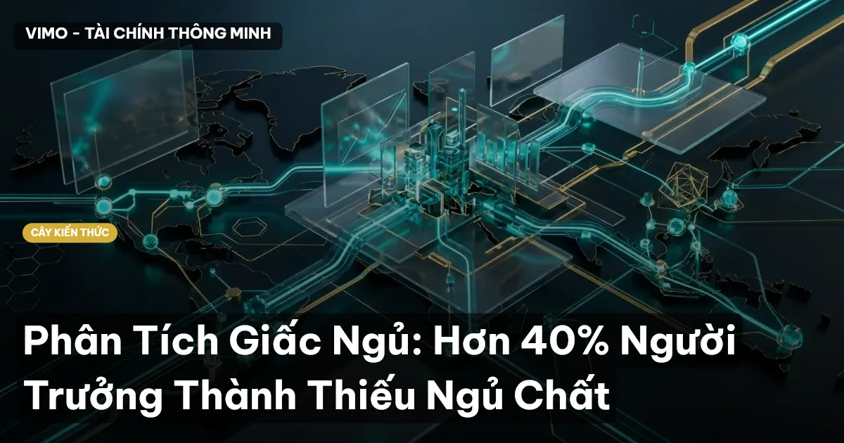 Phân Tích Giấc Ngủ: Hơn 40% Người Trưởng Thành Thiếu Ngủ Chất