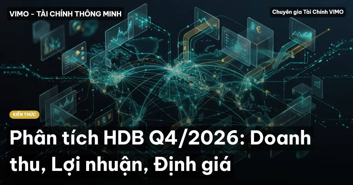 Phân tích HDB Q4/2026: Doanh thu, Lợi nhuận, Định giá