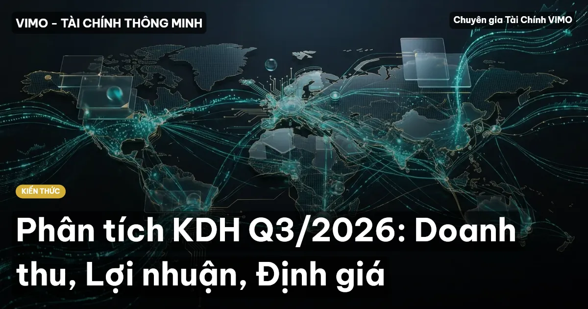 Phân tích KDH Q3/2026: Doanh thu, Lợi nhuận, Định giá