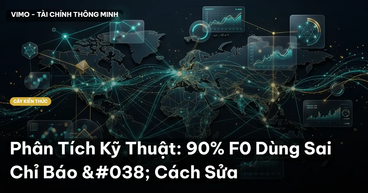 Phân Tích Kỹ Thuật: 90% F0 Dùng Sai Chỉ Báo & Cách Sửa