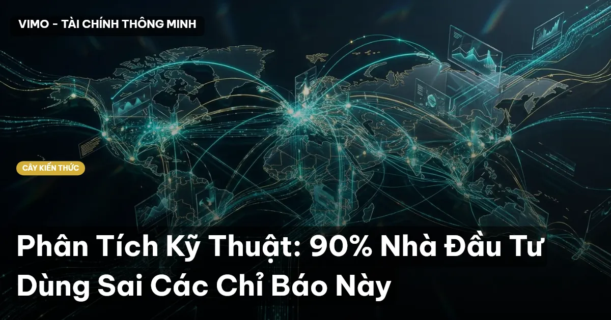 Phân Tích Kỹ Thuật: 90% Nhà Đầu Tư Dùng Sai Các Chỉ Báo Này