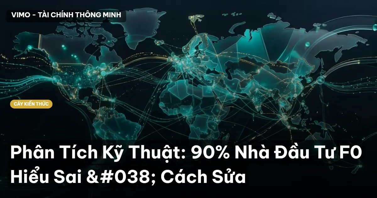 Phân Tích Kỹ Thuật: 90% Nhà Đầu Tư F0 Hiểu Sai & Cách Sửa