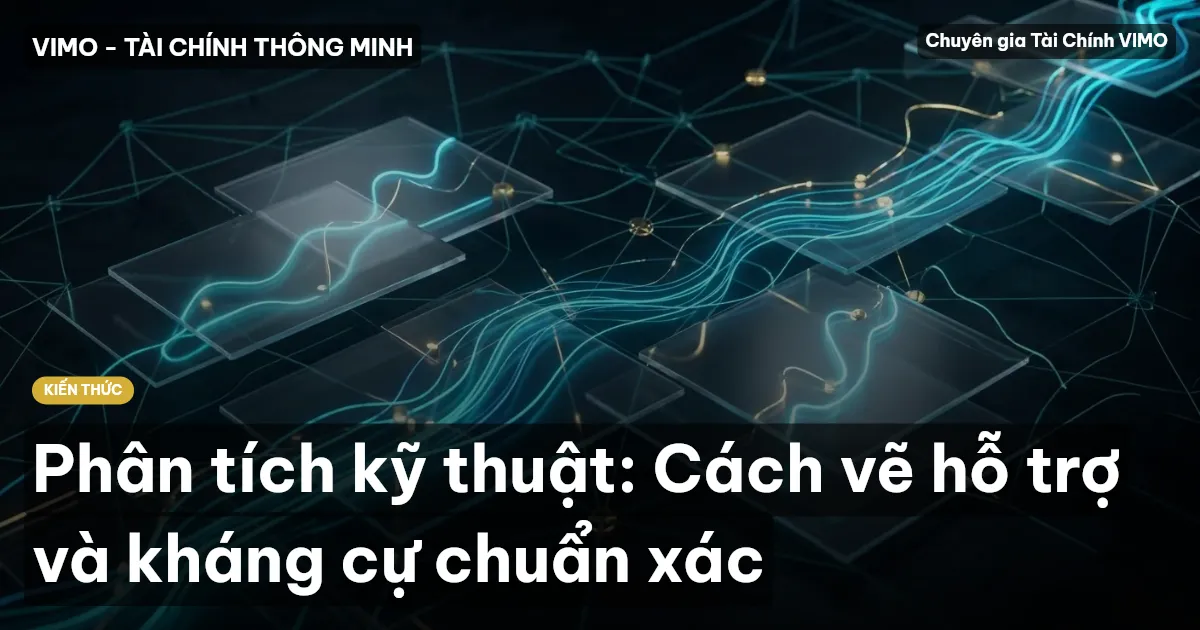 Phân tích kỹ thuật: Cách vẽ hỗ trợ và kháng cự chuẩn xác